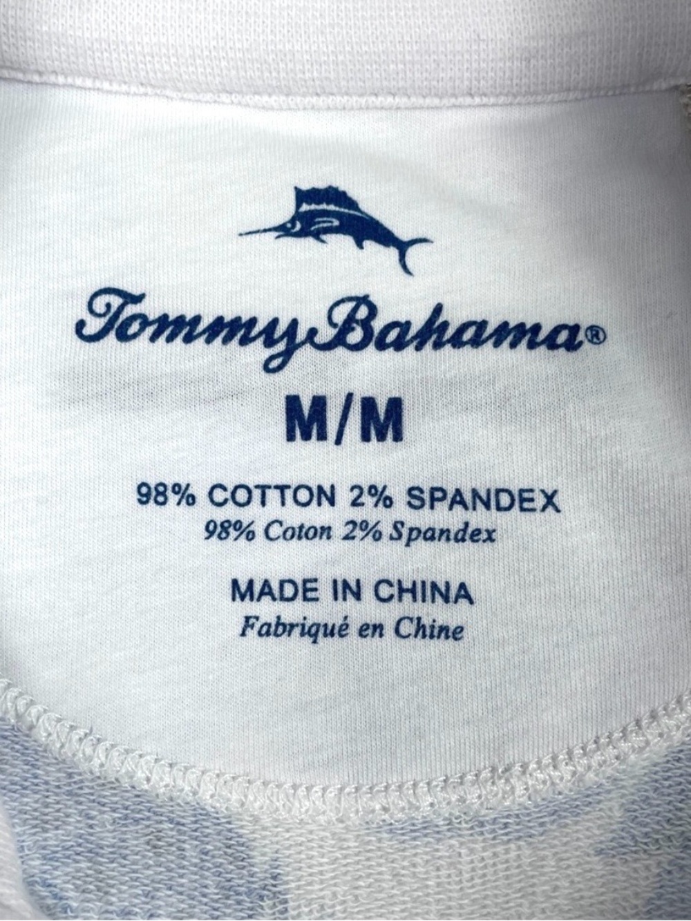 Tommy Bahama quarter zip top - Picture 7 of 8